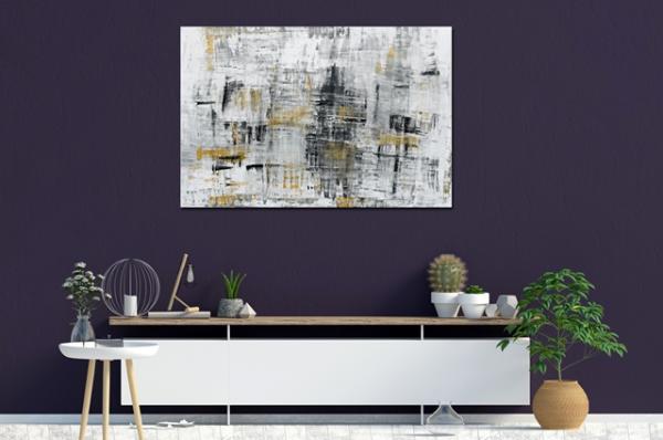 Hand painted abstract art Young Living - 2032
